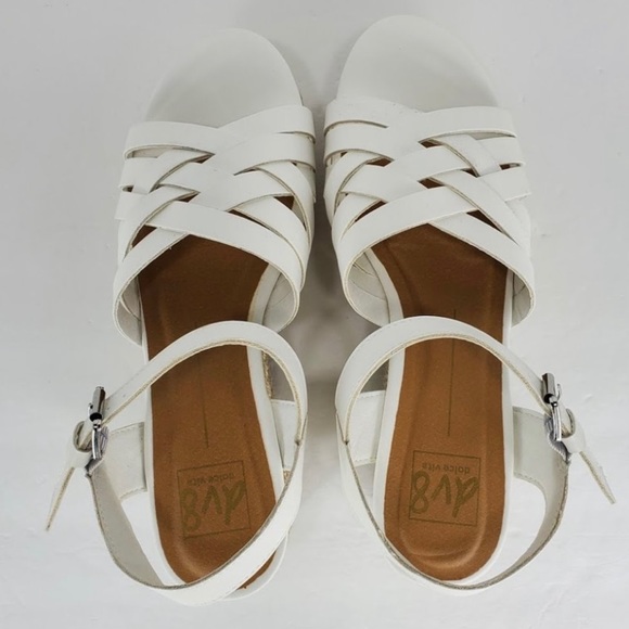 DV8 DOLCE VITA espadrille wedge sandal white
Size: 10 - Picture 5 of 7
